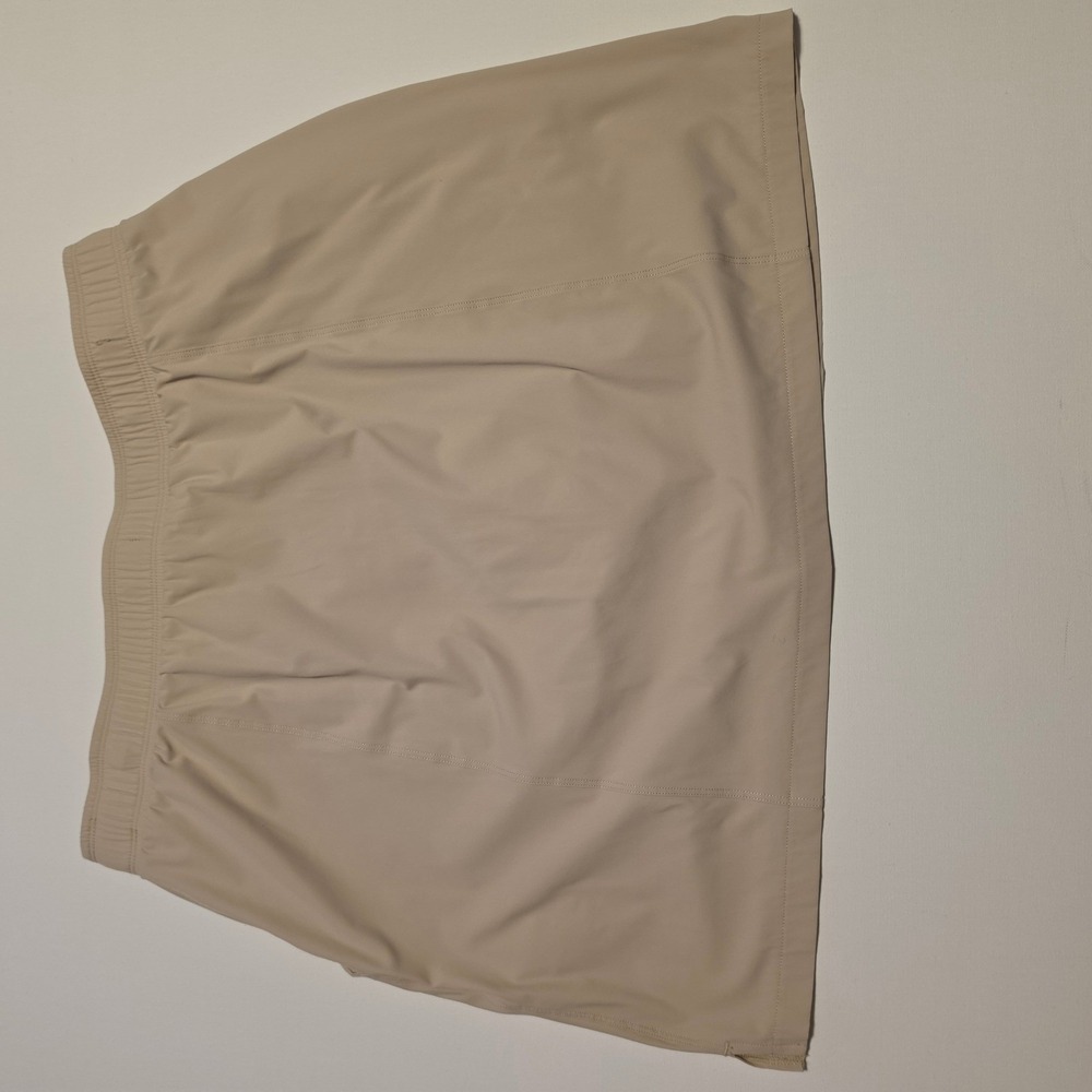 Cloudveil Active Athletic Skort Built-in Shorts Tan Beige Size Medium - Picture 8 of 10